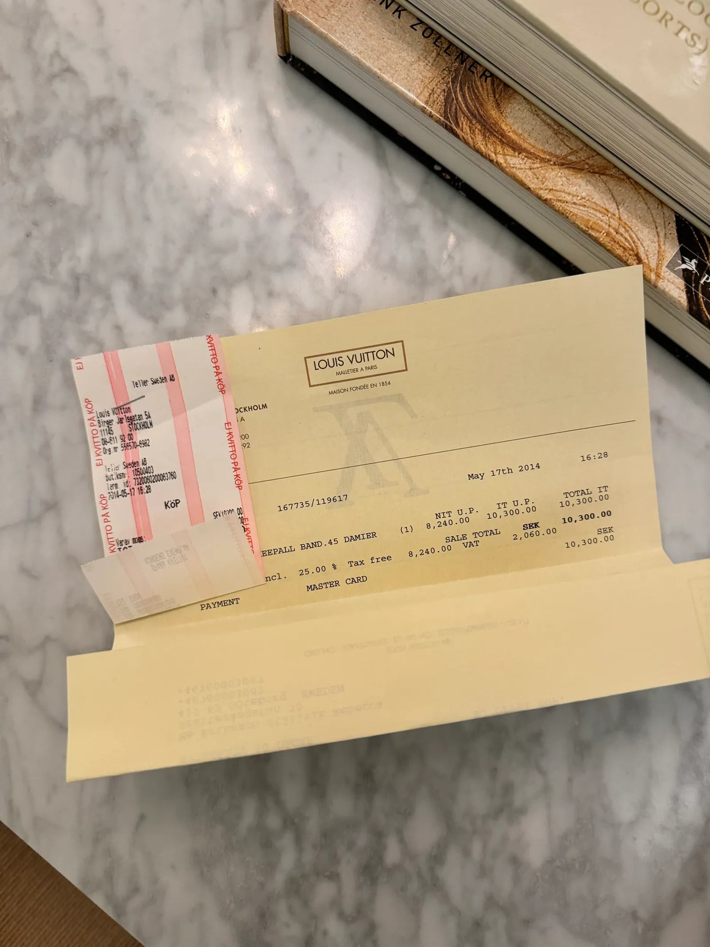 Louis Vuitton Keepall 45 Damier Travel bag