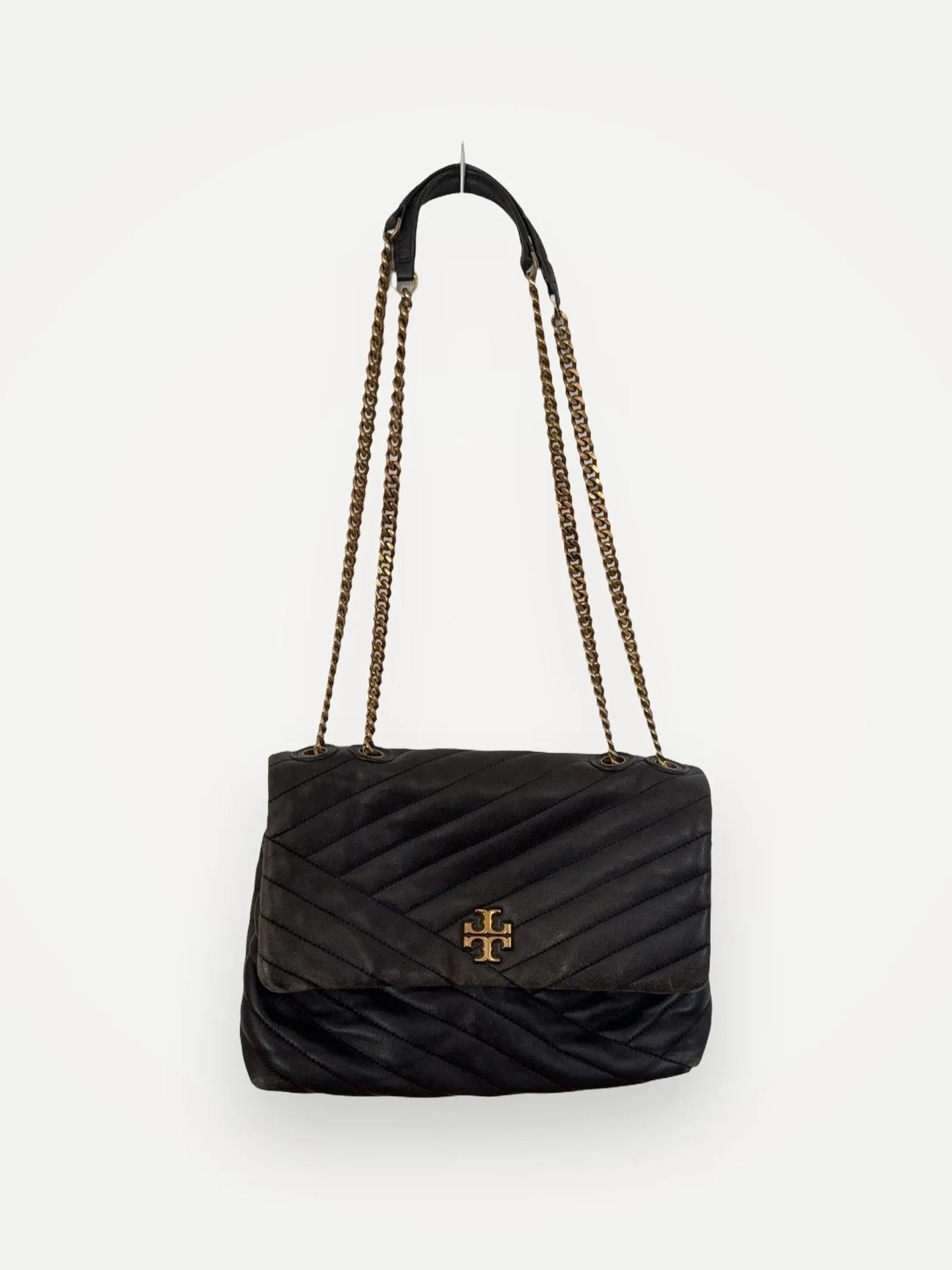 Tory Burch-skinnaxelremsväska