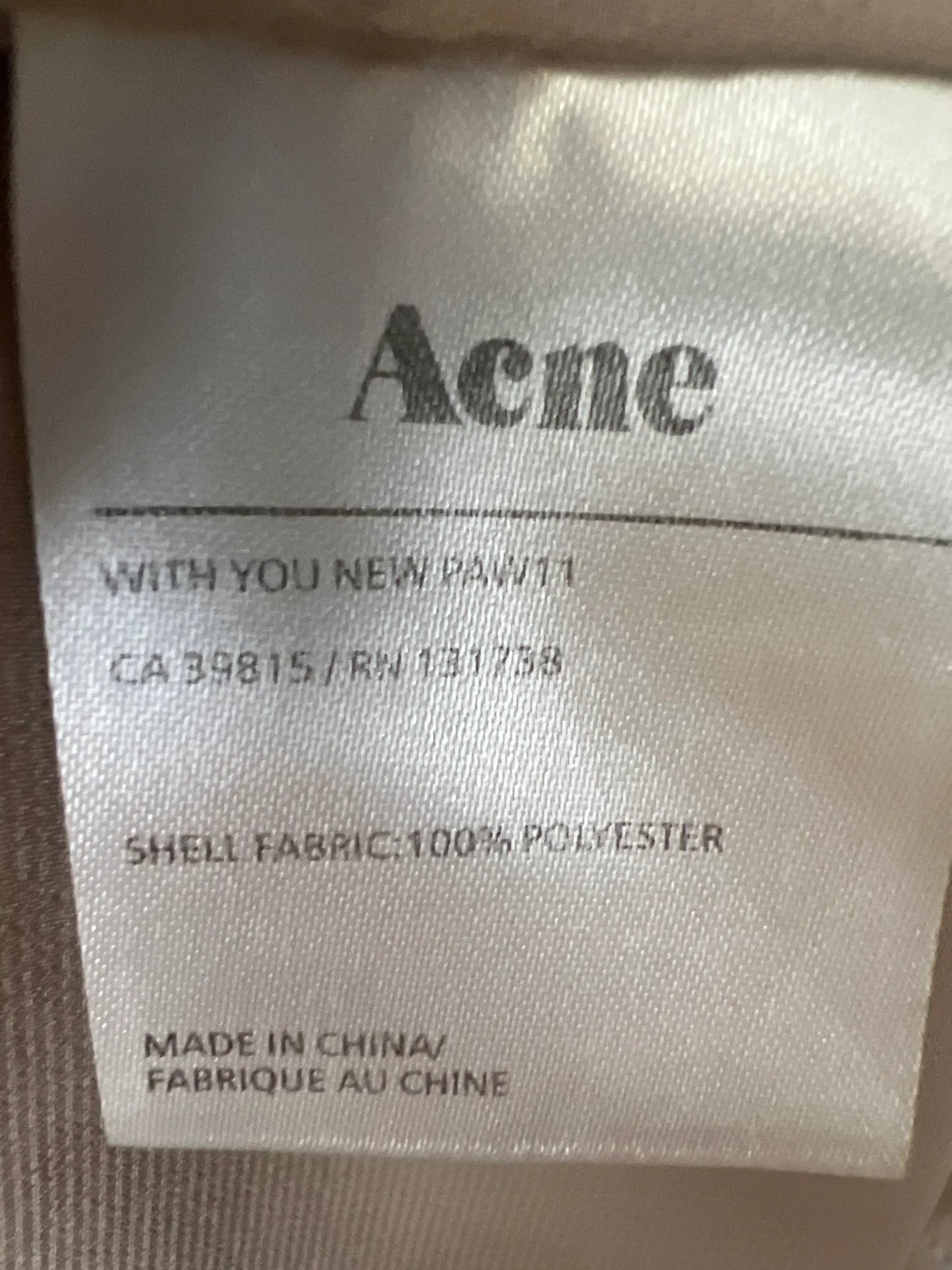 Acne Studios-tunika