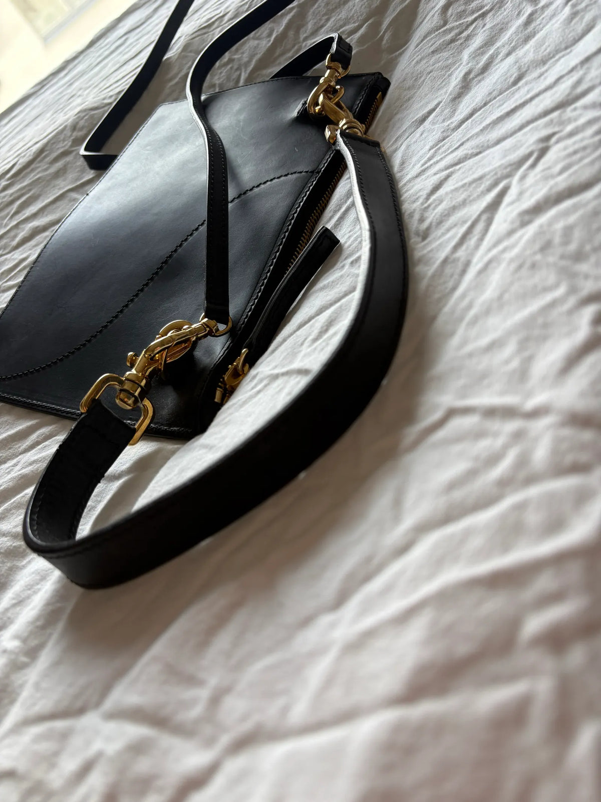 ATP Atelier Lucca Black Shoulder bag