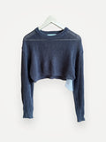 The Frankie Shop Abi Cropped Knit Sweater