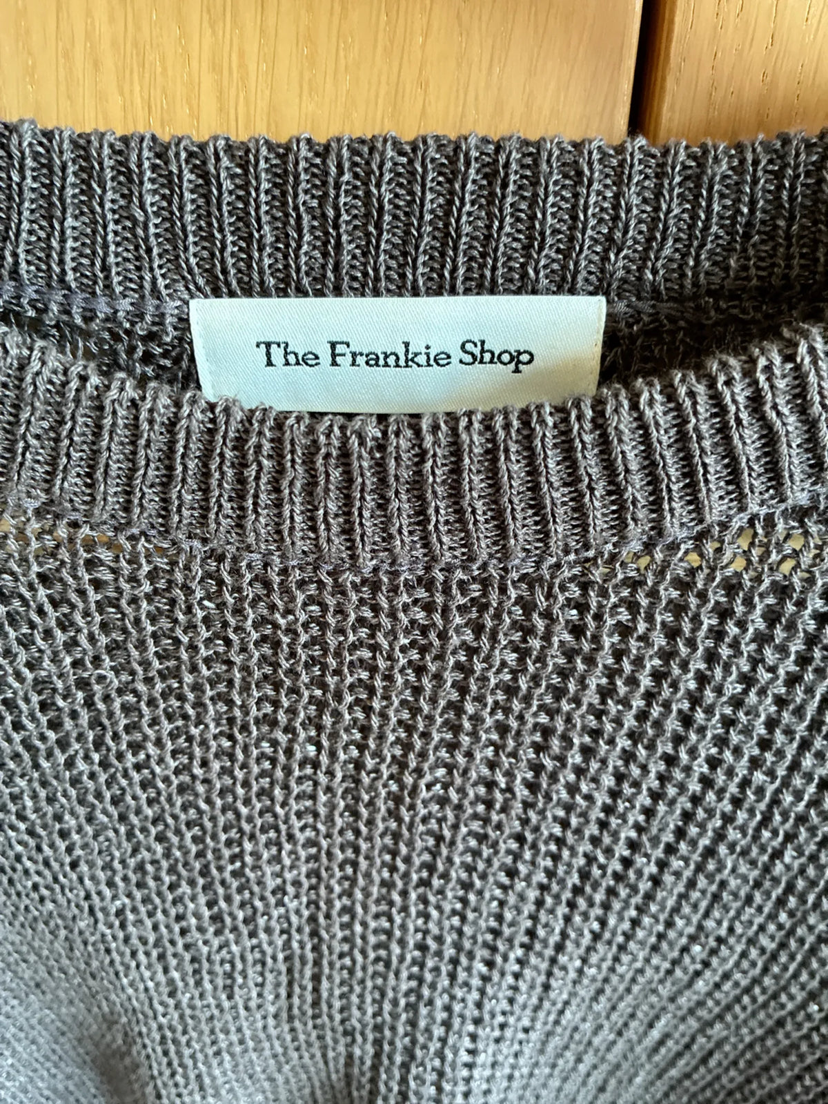 The Frankie Shop Abi Cropped Knit Sweater