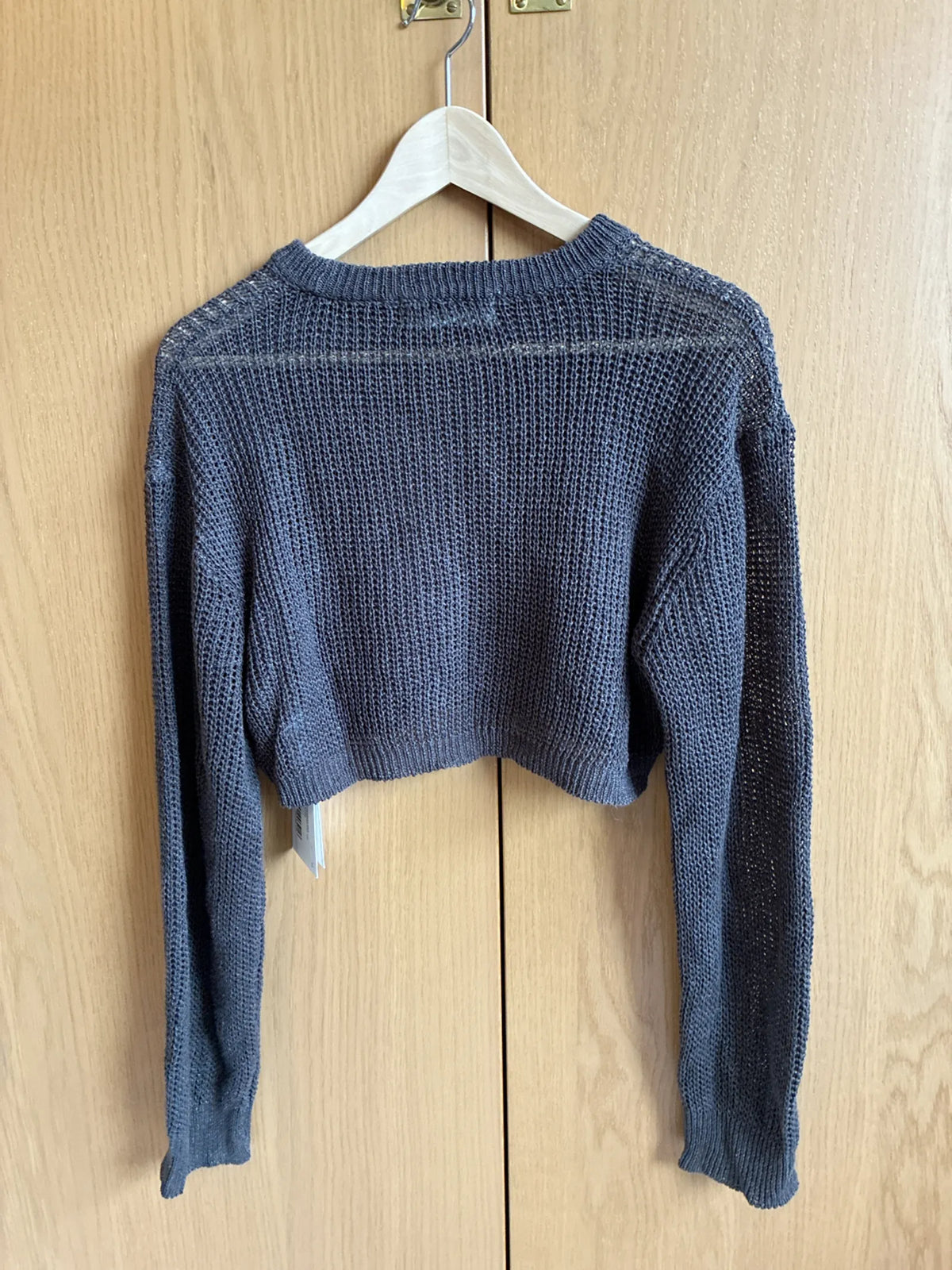 The Frankie Shop Abi Cropped Knit Sweater