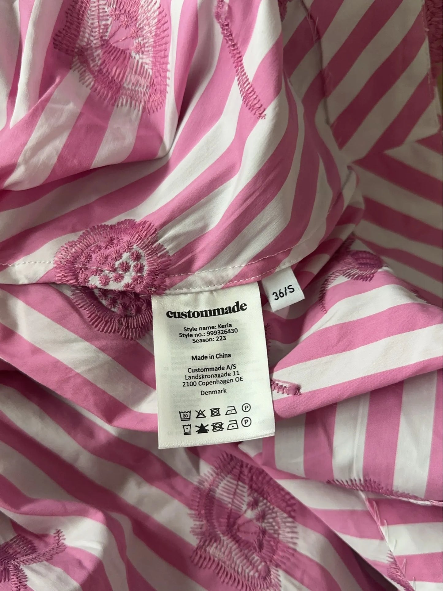 Custommade-klänning NWOT
