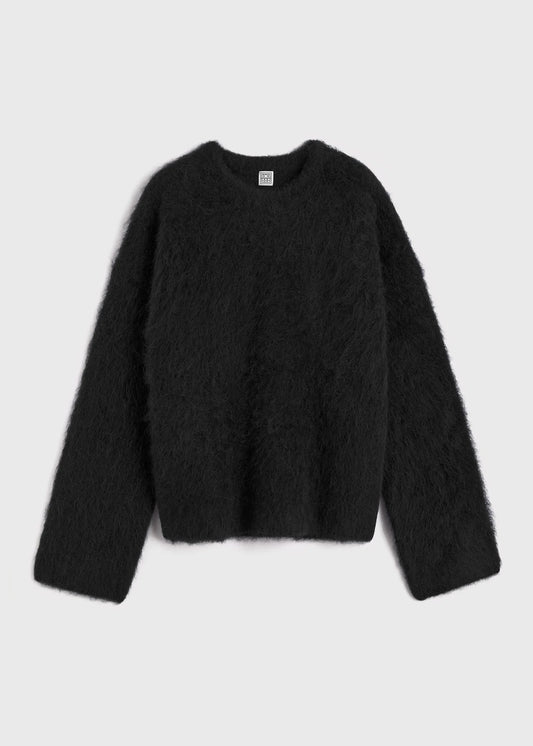 Toteme Boxy Alpaca Knit Sweater