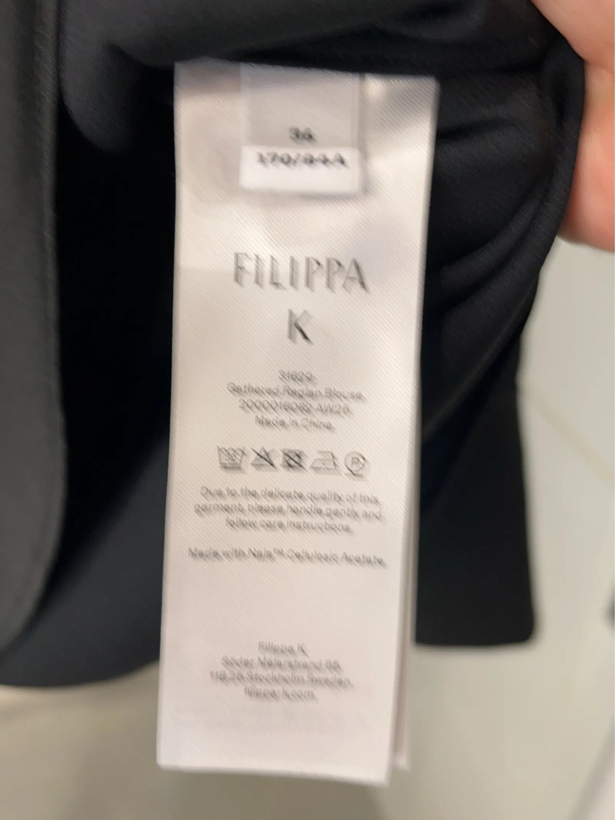 Filippa K Gathered Raglan Blouse