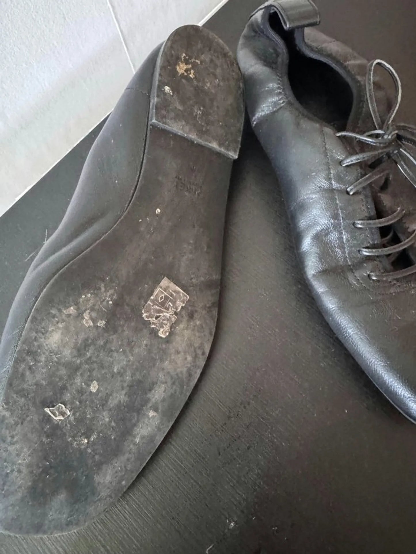 Arket Lace-up Derby Flats-skinnloafers-loafers