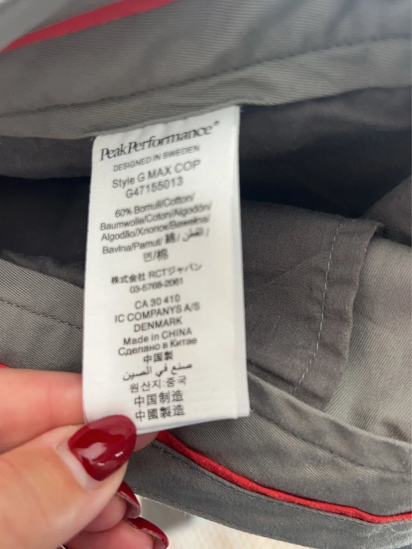 Peak Performance G Max Cop Chinos
