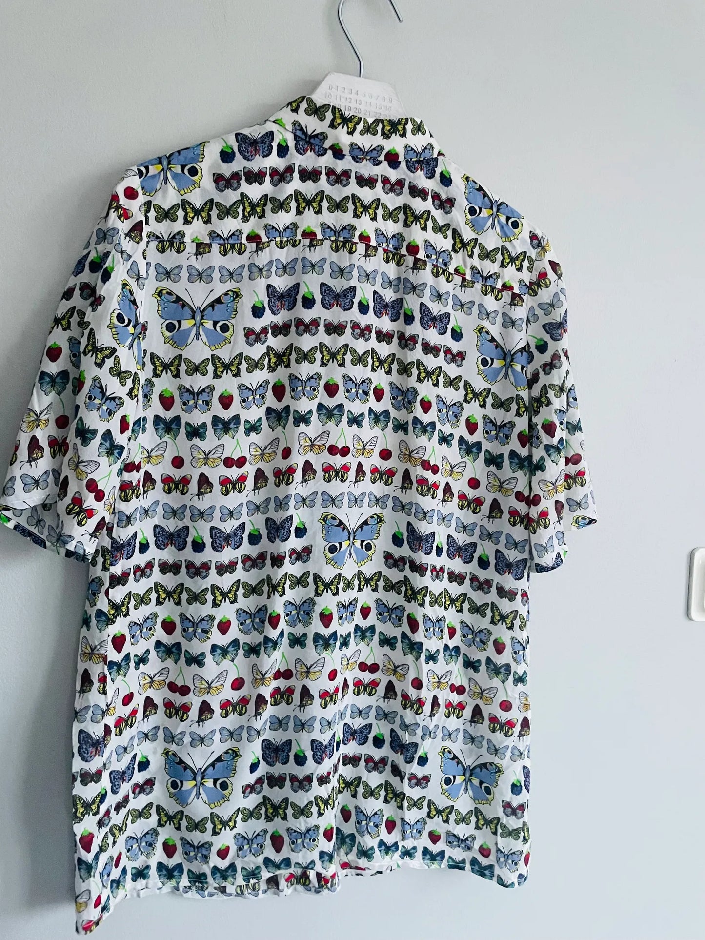 Versace X H&M Butterfly Silk Blouse