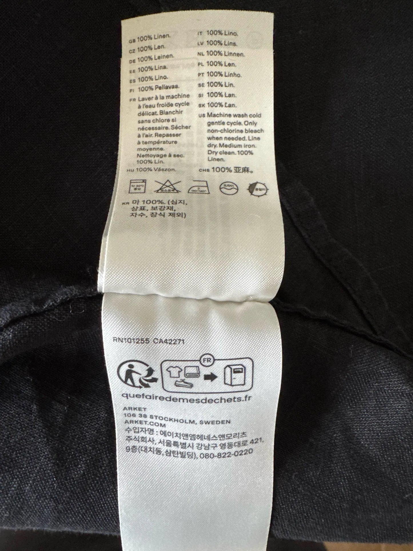 Arket-linneblus NWOT