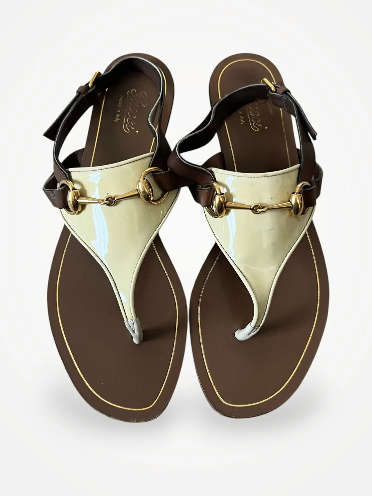 Gucci-skinnsandaler