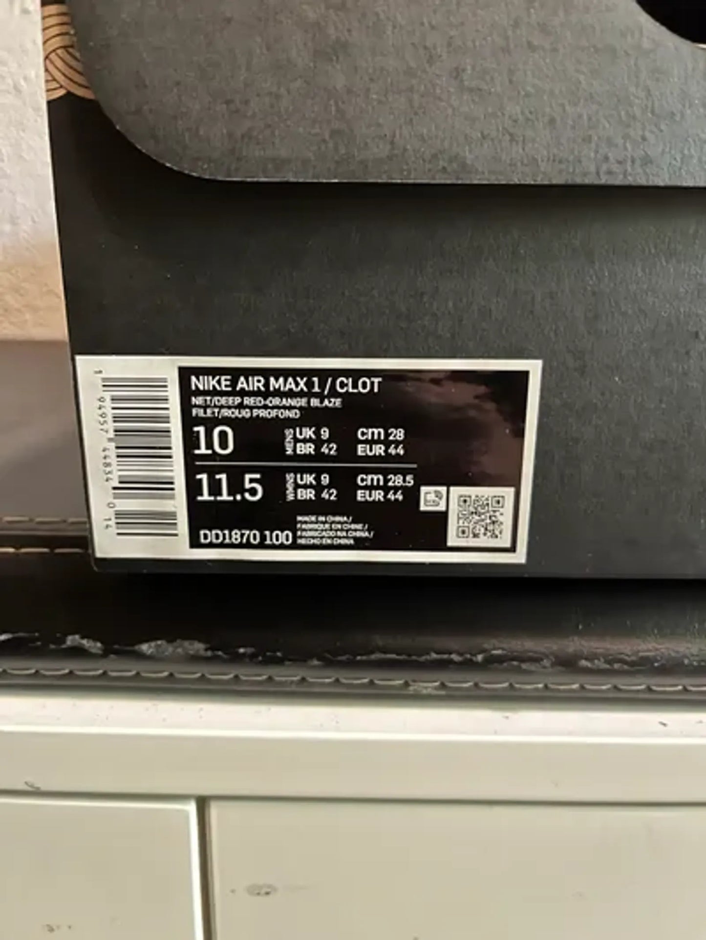 Nike Air Max 1 Clot (2021)-skinnsneakers NWT