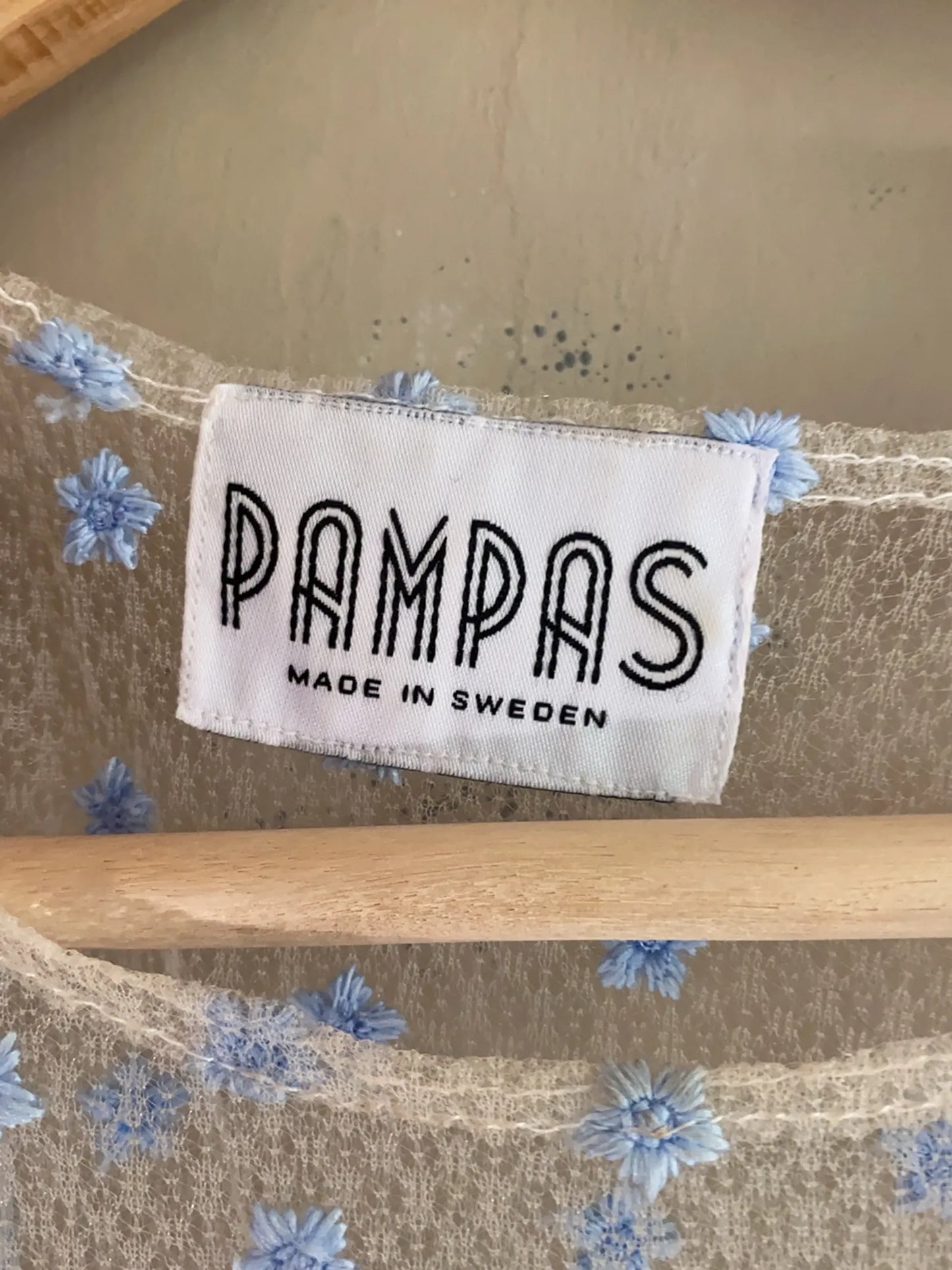 Pampas-ullklänning