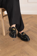 Céline Margaret Loafer Triomphe Chain-skinnloafers