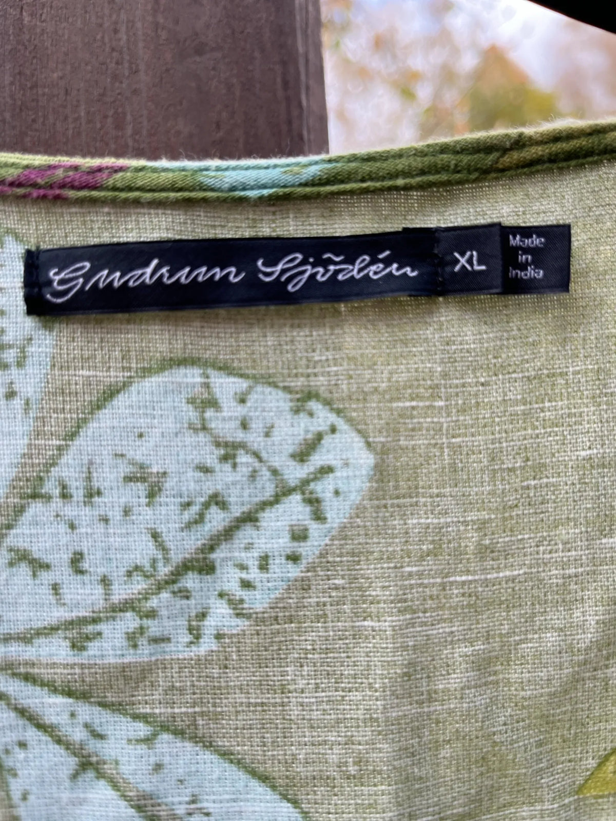 Gudrun Sjödén-linneklänning