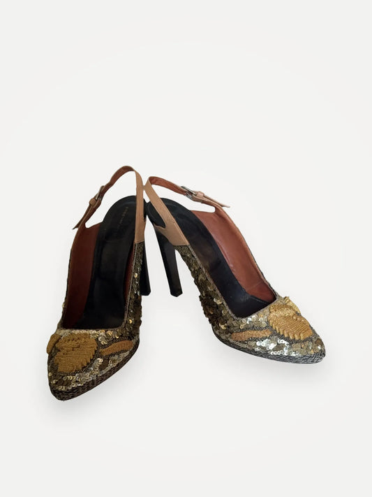 Dries Van Noten-skinnklackar