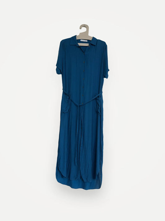 Rodebjer Nadine Viscose Stripe-klänning