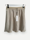 Ahlvar Gallery Hana Short Satin-kjol NWT
