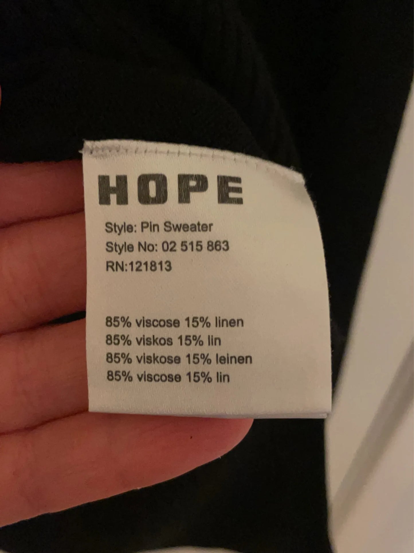 Hope Pin Sweater