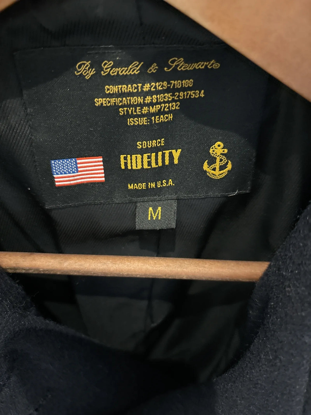 Fidelity Peacoat Coat