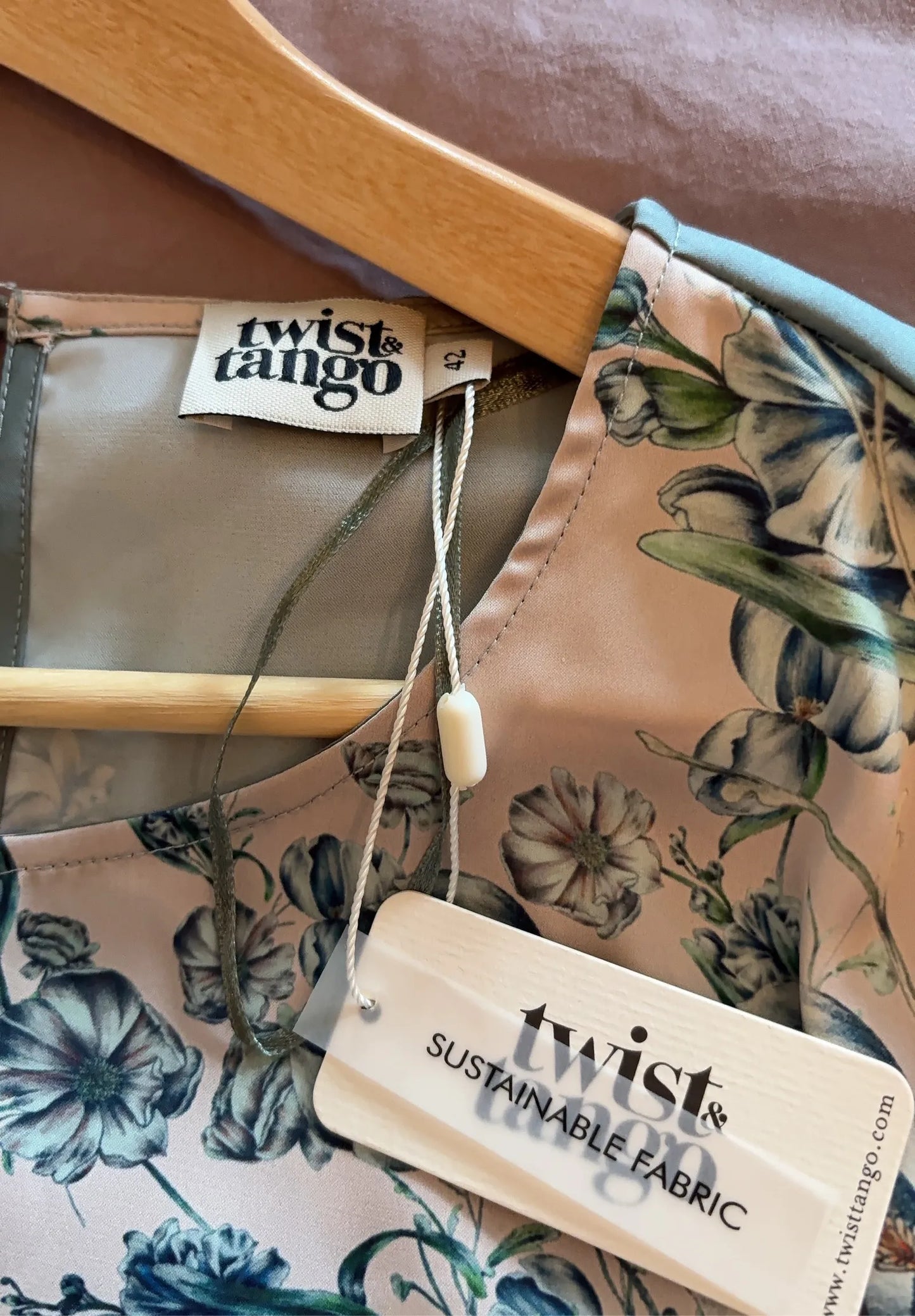 Twist & Tango Bridget , Poppy Flower Blouse