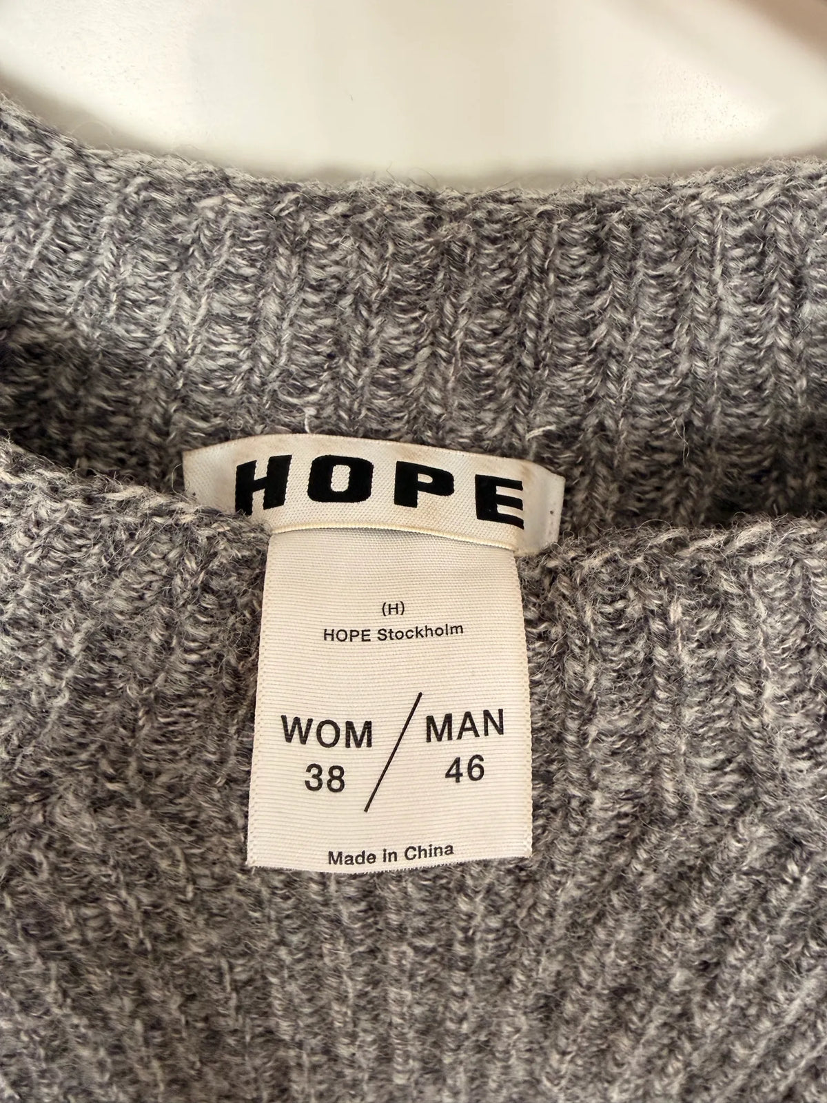 Hope Blank-ulltröja