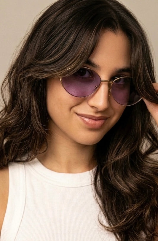 Christian Dior Vintage Oval Sunglasses-solglasögon