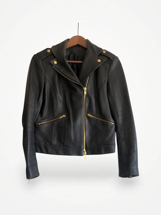 & Other Stories 383640 Leather jacket