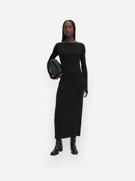 Filippa K Scooped Back Jersey-klänning