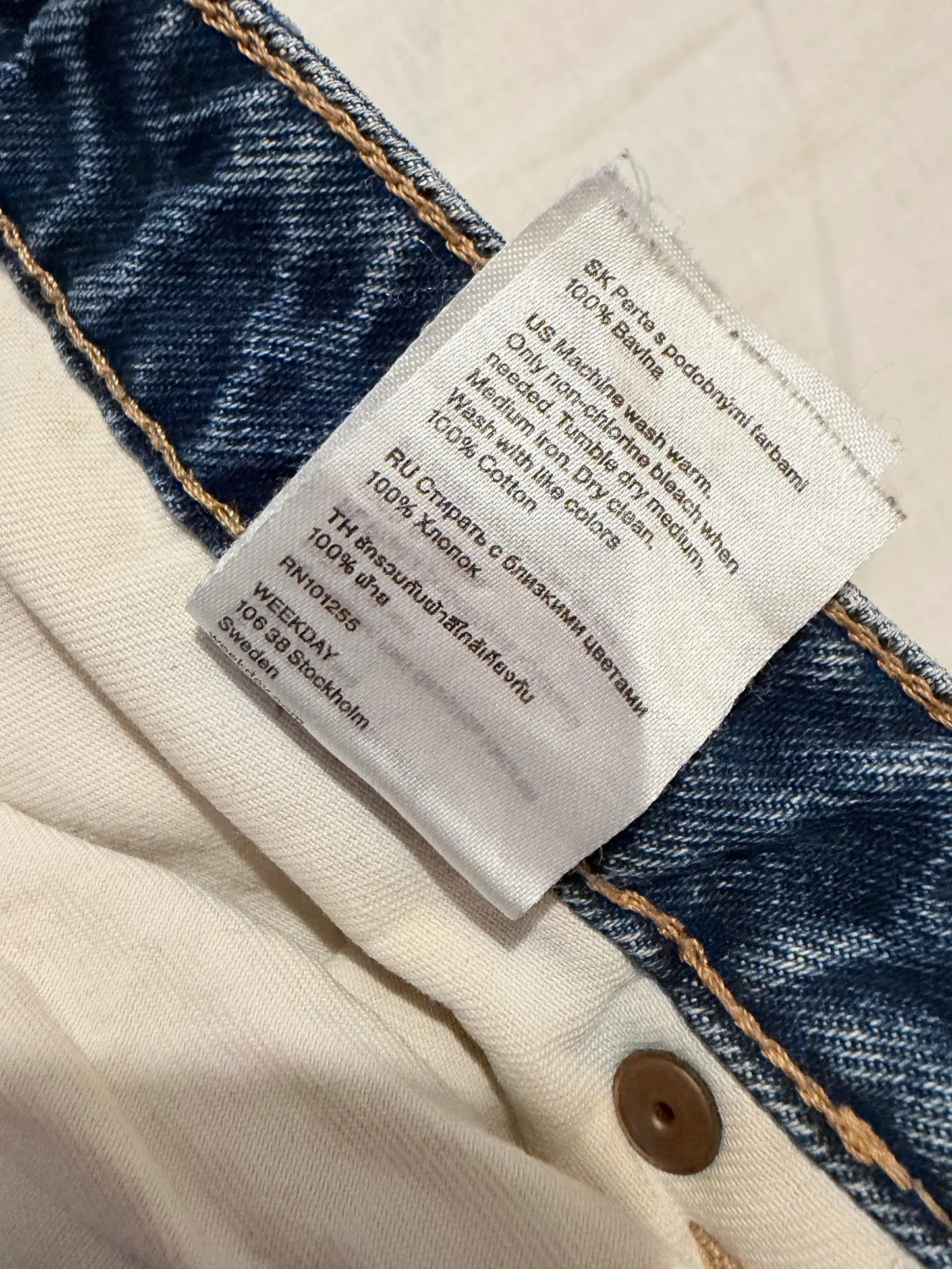 Weekday Meg Win Blue-jeans