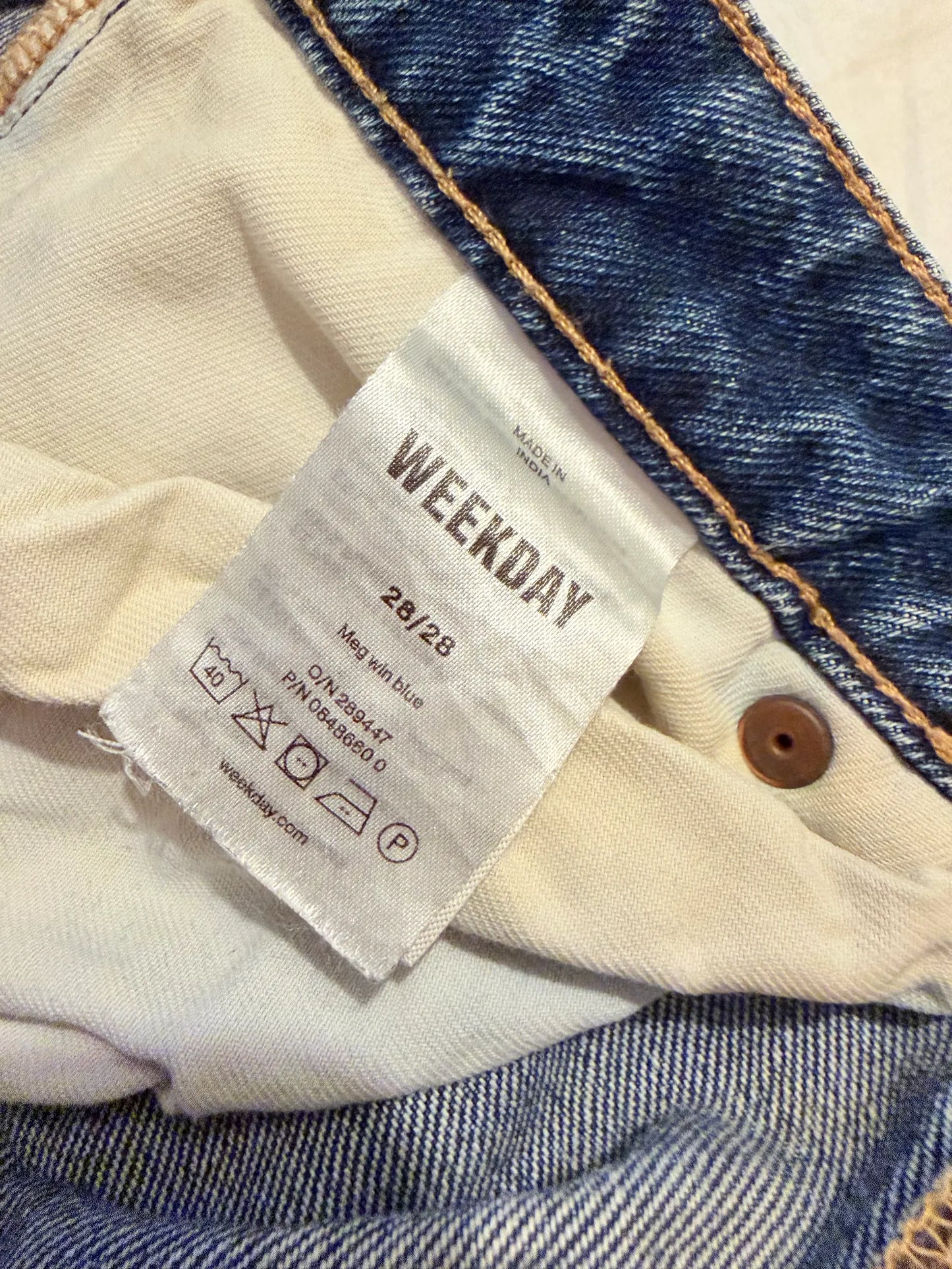 Weekday Meg Win Blue-jeans