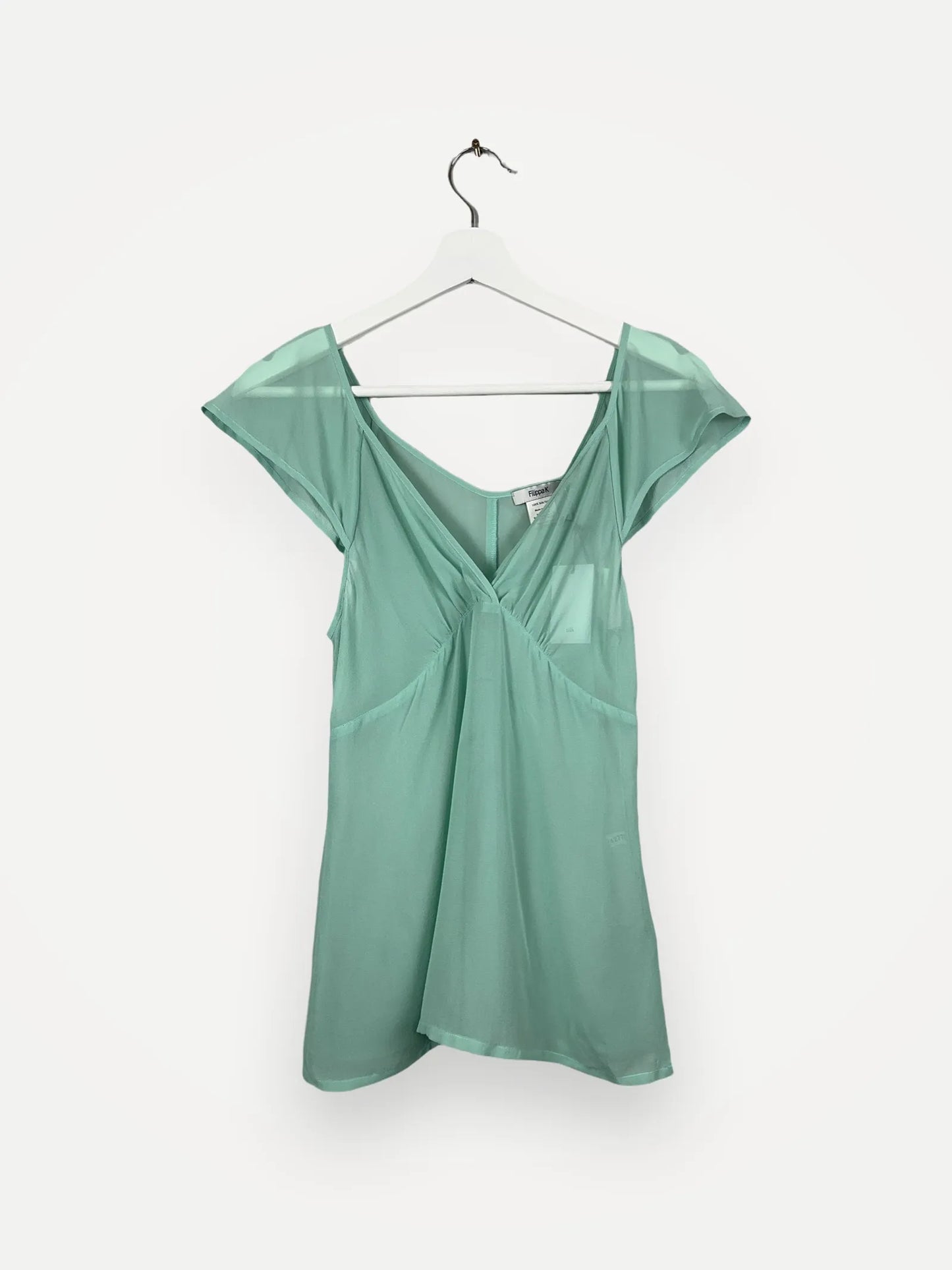 Filippa K Silk Chiffon-sidentopp