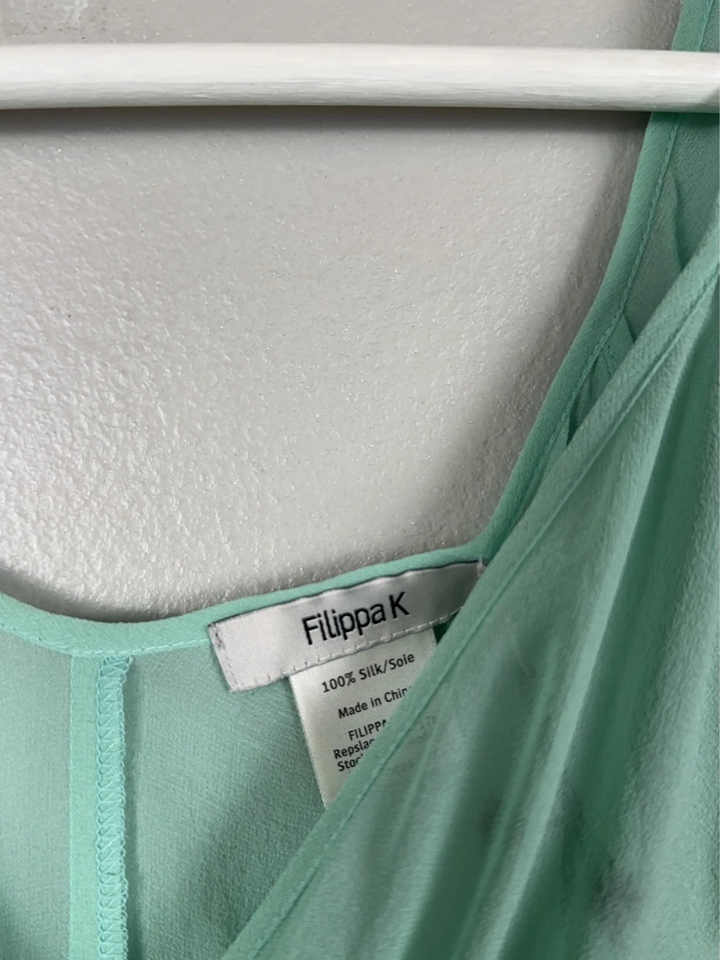 Filippa K Silk Chiffon-sidentopp